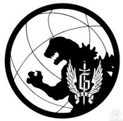 Fargelegging Tegninger Godzilla logo