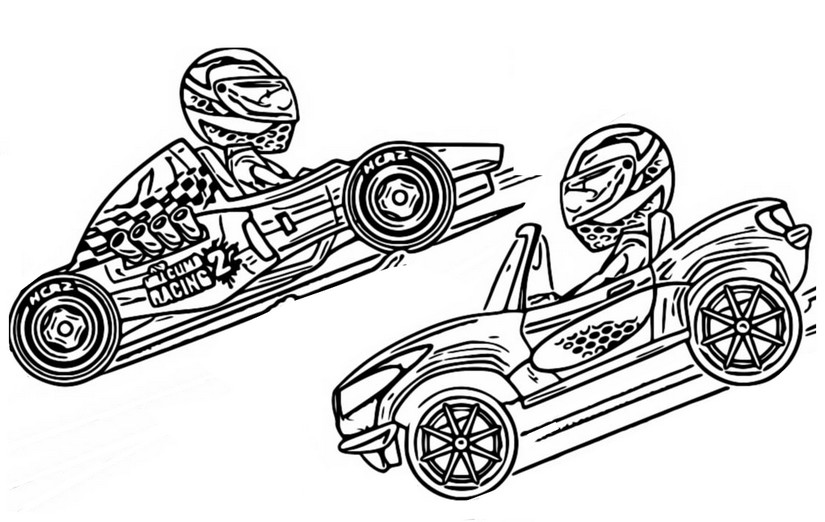 Coloring page Sports Cars