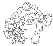 Coloring Pages Brawl Stars Skins Morning Kids - dessin a colorier brawl stars carl