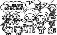 Dibujo gratuito - Til Death Do Us Part - Tokidoki