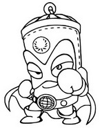 Coloring page Central Patrol 034 The Champ