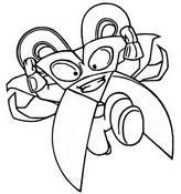 Coloring page Mad Blades
