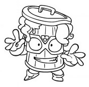 Coloring page Max Stink