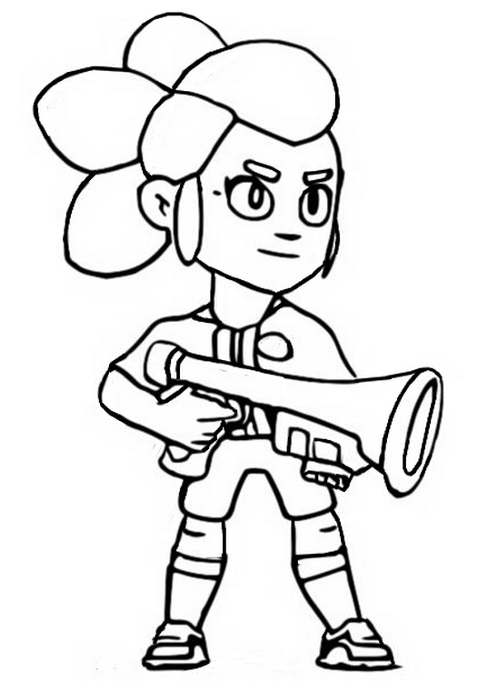 Coloring page PSG Shelly