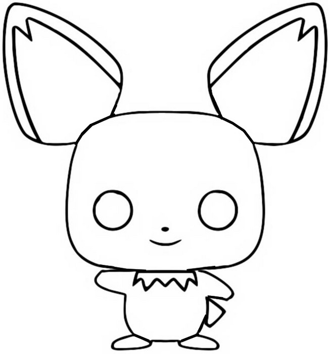 pokemon pikachu and pichu coloring pages