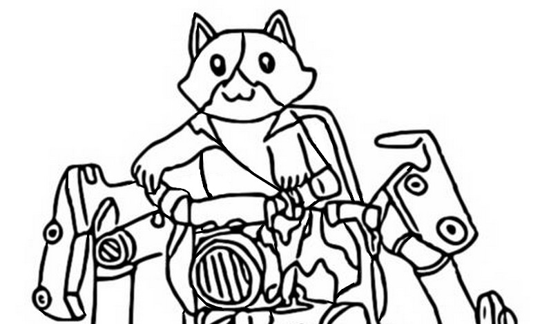 Coloring page Kit