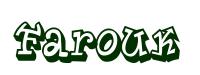 Coloriage gratuit - Farouk - Garçon Prénoms F