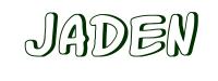 Coloriage à télécharger - Jaden - Garçon Prénoms J
