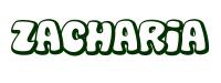 Coloriage à télécharger - Zacharia - Garçon Prénoms Z