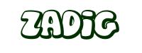 Coloriage à imprimer - Zadig - Garçon Prénoms Z