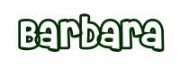 Coloriage gratuit - Barbara - Fille Prénoms B