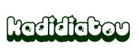 Coloriage gratuit - Kadidiatou - Fille Prénoms K