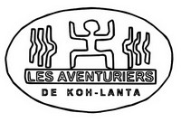 Coloriage gratuit - Logo Saison 1 Les aventuriers de Koh-Lanta - Koh-Lanta