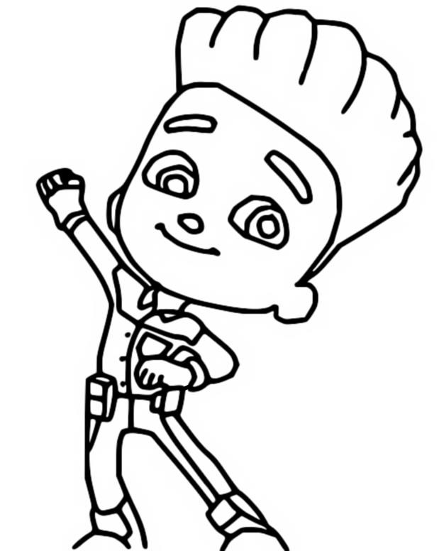 Coloring page Mighty Express : Max 3