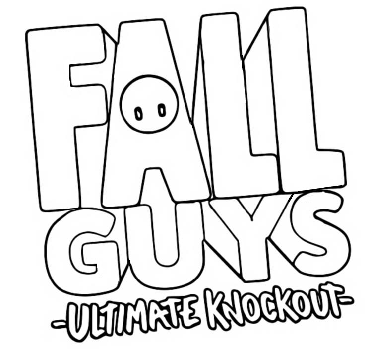 Malvorlagen Fall Guys Ultimate Knockout : Logo 1