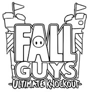 Desenhos de Fall Guys 17 para Colorir e Imprimir 