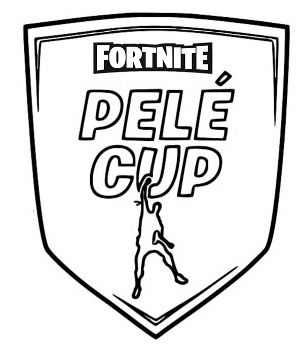 Coloring page Pelé's Cup