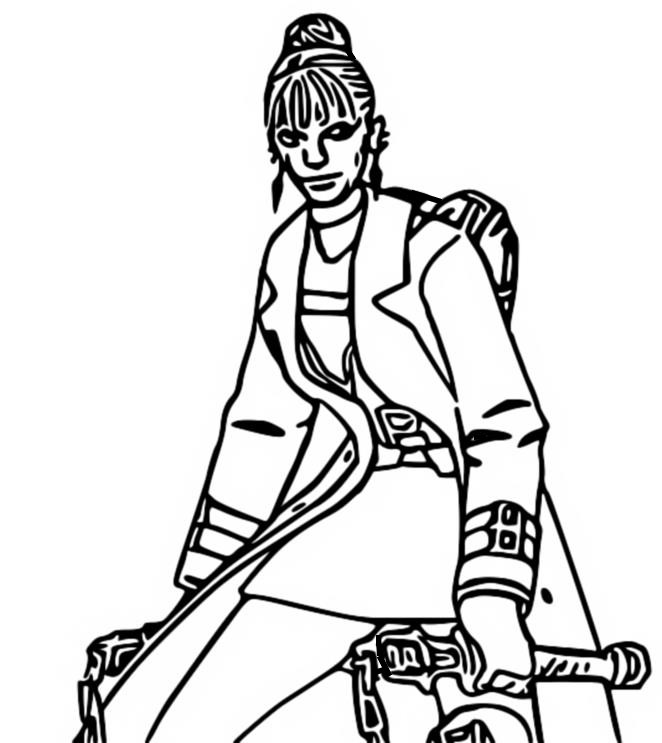 Coloring page Kor