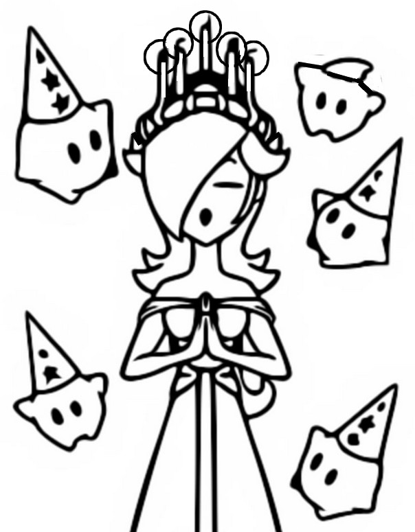 Coloring page Crown with candles