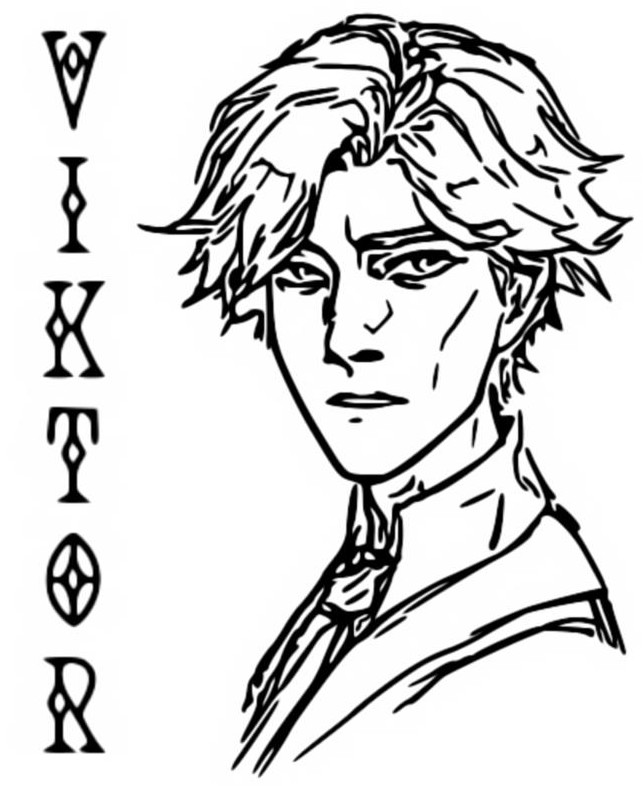 Coloring page Viktor