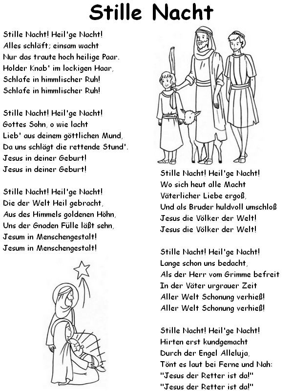 Learn the German Translation for Silent Night, 'Stille Nacht
