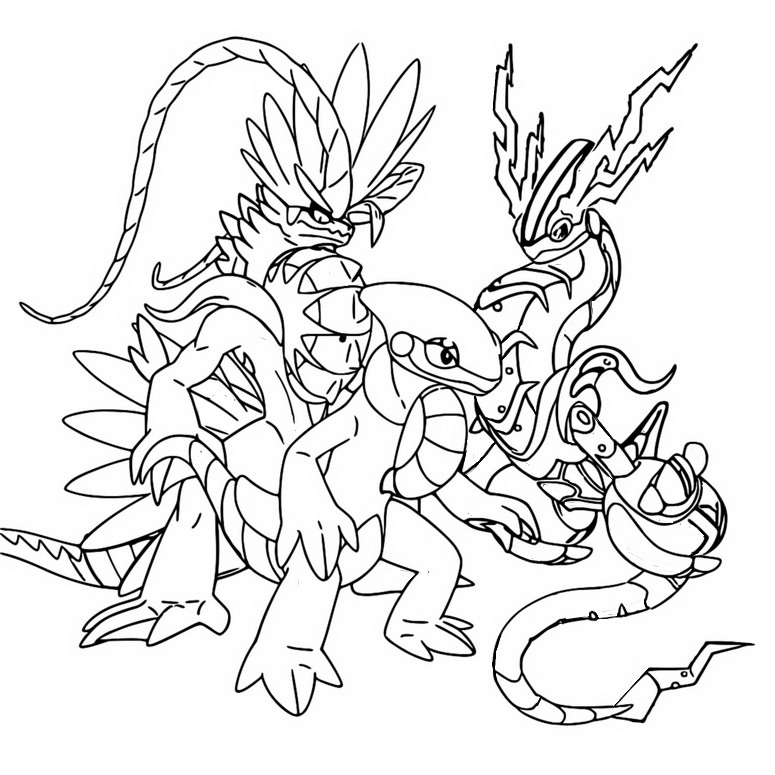 koraidon and miraidon (pokemon) drawn by kotorai