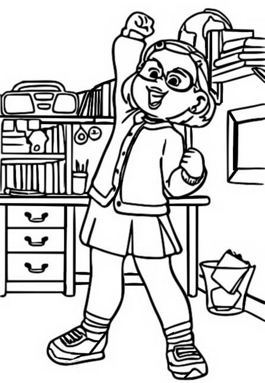 Coloring page Turning red : Mei 8