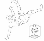 Coloring page Olivier Giroud