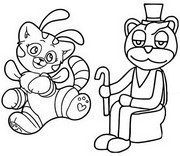 Desenhos de Candy Cat de Poppy Playtime para Colorir e Imprimir 