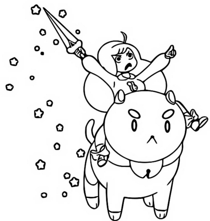 Coloring page To attack