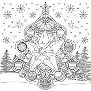 Darmowa kolorowanka - Staryu - Pokémon - Boże Narodzenie