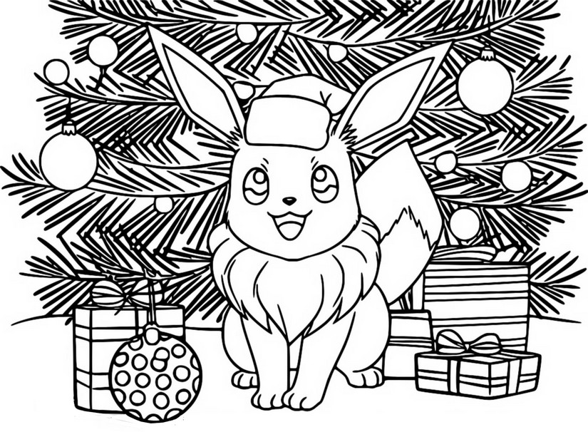 Desenho para colorir Natal