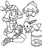Desenhos para colorir Pokémon - Eevee