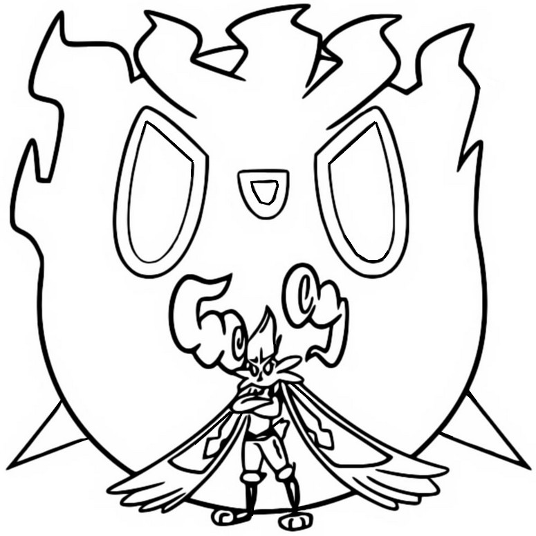 25+ Cinderace Pokemon Coloring Page