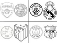 Drawing to color - Final quarter - UEFA Champions League 2023-2024