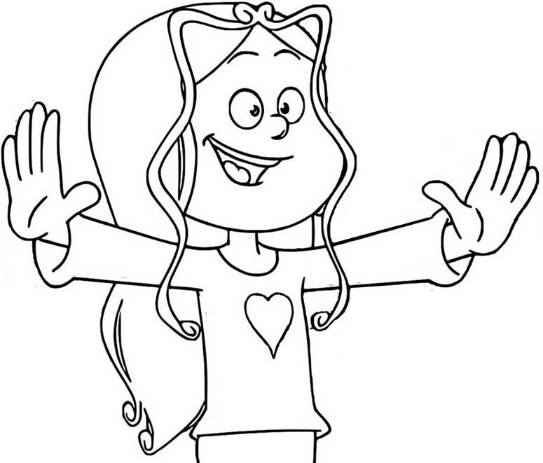 Coloring page Marine Maurie