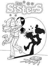 Imagen para colorear - Un parecido familiar - Les Sisters