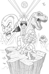 Lámina para colorear - Super Sisters - Les Sisters