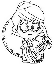 Dibujo para imprimir - CCTV Poco - Brawl Stars - Starr Toon