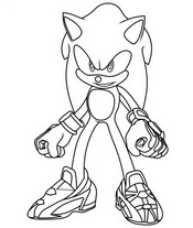 Dibujo descargable - Sonic the Hedgehog - Sonic Prime