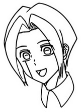 Dibujo para colorear - Finn Ames - Mashle