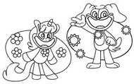 Imagen para colorear - CraftyCorn - Dogday - Poppy Playtime