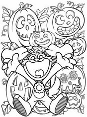Dibujo descargable - Víspera de Todos los Santos - Dogday - Poppy Playtime