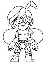 Imagen para colorear - Angelo - Brawl Stars - Ranked