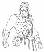 Image to color - Zeus - Fortnite Myths and Mortals