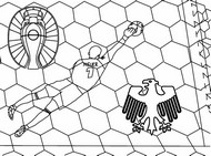 Coloring page Manuel Neuer