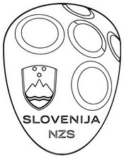 Omalovánek Logo Slovinsko