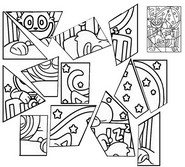 Imagen para colorear - Puzzle Catnap - Poppy Playtime - Juegos para imprimir