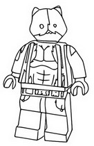 Image to color - Meowscles - Fortnite Lego