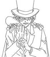 Dibujo para imprimir - Detective Conan - manga 2024